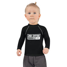 Kid's Girls Long Sleeve BJJ Rash Guard Jiu-Jitsu 015 - Noir Exclusive Girls Jiu-Jitsu Kids Long Sleeve Rash Guard