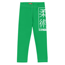 Kids' Girls Yoga Pants Workout Leggings Jiu-Jitsu 009 - Jade Exclusive Girls Jiu-Jitsu Kids Leggings