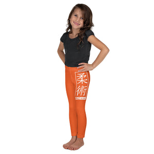 Kids' Girls Yoga Pants Workout Leggings Jiu-Jitsu 012 - Flamingo Exclusive Girls Jiu-Jitsu Kids Leggings