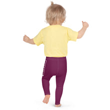 Kids' Girls Yoga Pants Workout Leggings Jiu-Jitsu 013 - Tyrian Purple Exclusive Girls Jiu-Jitsu Kids Leggings