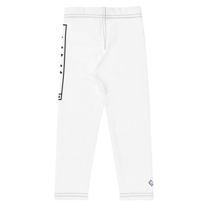 Kids' Girls Yoga Pants Workout Leggings Jiu-Jitsu 016 - Snow Exclusive Girls Jiu-Jitsu Kids Leggings