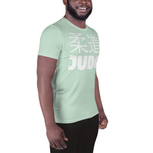 Lightweight and Durable Men's Judo Rash Guard - Short Sleeve Classic Fit - Surf Crest