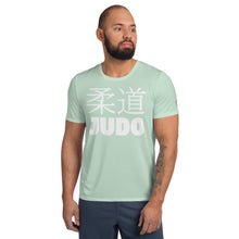 Lightweight and Durable Men's Judo Rash Guard - Short Sleeve Classic Fit - Surf Crest