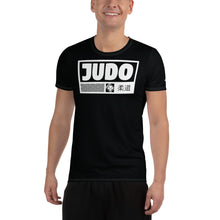 Lightweight Short Sleeve Judo Rash Guard - Men's Active Fit - Noir