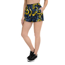 Luxury Runner: Women's Mile After Mile - Golden Chains 001 Exclusive Running Shorts Womens