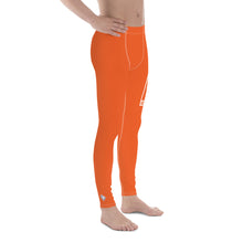 Men's Athletic Workout Leggings For Jiu Jitsu 012 - Flamingo