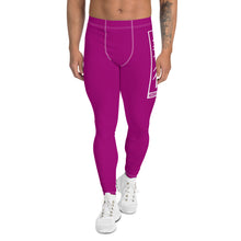 Men's Athletic Workout Leggings For Jiu Jitsu 014 - Vivid Purple