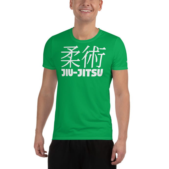 Men's Classic Fit Jiu-Jitsu Rash Guard - Short Sleeve Comfort - Jade