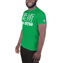 Men's Classic Fit Jiu-Jitsu Rash Guard - Short Sleeve Comfort - Jade