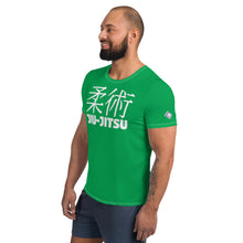 Men's Classic Fit Jiu-Jitsu Rash Guard - Short Sleeve Comfort - Jade