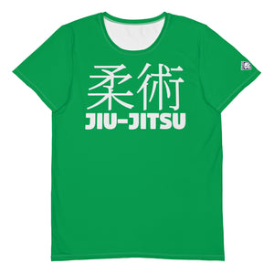 Men's Classic Fit Jiu-Jitsu Rash Guard - Short Sleeve Comfort - Jade