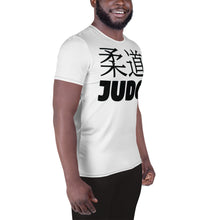 Men's Classic Judo Short Sleeve Rash Guard for Training - Snow