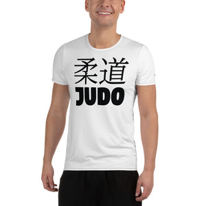 Men's Classic Judo Short Sleeve Rash Guard for Training - Snow