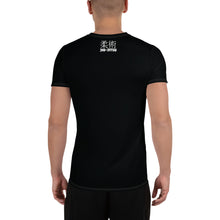 Men's Jiu-Jitsu Martial Arts Rash Guard - Short Sleeve Classic Style - Noir