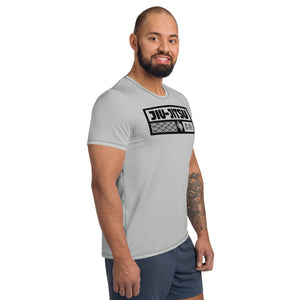 Men's Jiu-Jitsu Rash Guard - Short Sleeve Durable and Stylish Design - Smoke