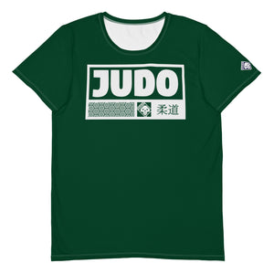 Men's Lightweight Judo Rash Guard - Short Sleeve for Martial Arts - Sherwood Forest