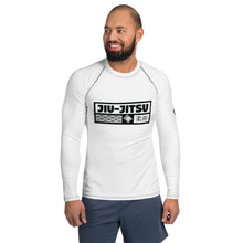 Mens Long Sleeve BJJ Rash Guard - Jiu-Jitsu 014 - Snow BJJ Exclusive Jiu-Jitsu Long Sleeve Mens Rash Guard