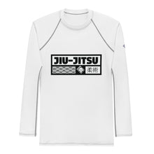 Mens Long Sleeve BJJ Rash Guard - Jiu-Jitsu 014 - Snow BJJ Exclusive Jiu-Jitsu Long Sleeve Mens Rash Guard