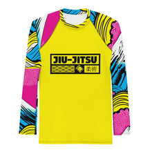 Mens Long Sleeve BJJ Rash Guard - Jiu-Jitsu 016 - Mt Fuji 001 Exclusive Jiu-Jitsu Long Sleeve Mens Mt Fuji No Gi Rash Guard