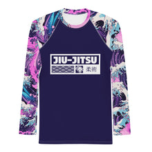 Men's Long Sleeve BJJ Rash Guard and Leggings — The Great Wave Sakura Jiu-Jitsu Set