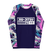 Men's Long Sleeve BJJ Rash Guard and Leggings — The Great Wave Sakura Jiu-Jitsu Set