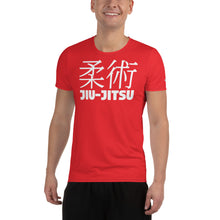 Men's Short Sleeve Classic Jiu-Jitsu Rash Guard - Durable Training Wear - Scarlet