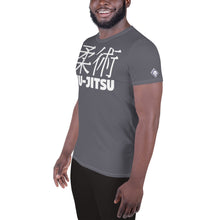 Men's Short Sleeve Jiu-Jitsu Rash Guard - Comfortable and Functional - Charcoal