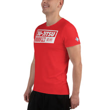 Men's Short Sleeve Jiu-Jitsu Rash Guard - Premium Athletic Gear - Scarlet