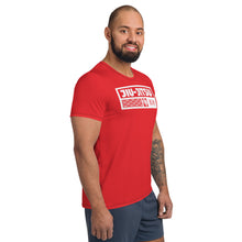 Men's Short Sleeve Jiu-Jitsu Rash Guard - Premium Athletic Gear - Scarlet