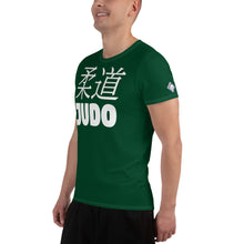 Men's Short Sleeve Judo Rash Guard - Flexible and Breathable - Sherwood Forest