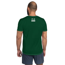 Men's Short Sleeve Judo Rash Guard - Flexible and Breathable - Sherwood Forest