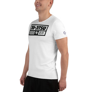 Men's Short Sleeve Rash Guard for Jiu-Jitsu - Training-Ready Gear - Snow