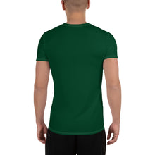 Men's Solid Color Short Sleeve Rash Guard - Built for Performance - Sherwood Forest