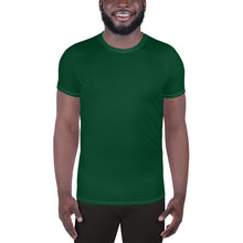 Men's Solid Color Short Sleeve Rash Guard - Built for Performance - Sherwood Forest