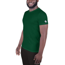 Men's Solid Color Short Sleeve Rash Guard - Built for Performance - Sherwood Forest