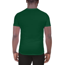 Men's Solid Color Short Sleeve Rash Guard - Built for Performance - Sherwood Forest
