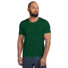 Men's Solid Color Short Sleeve Rash Guard - Built for Performance - Sherwood Forest