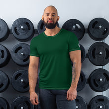 Men's Solid Color Short Sleeve Rash Guard - Built for Performance - Sherwood Forest