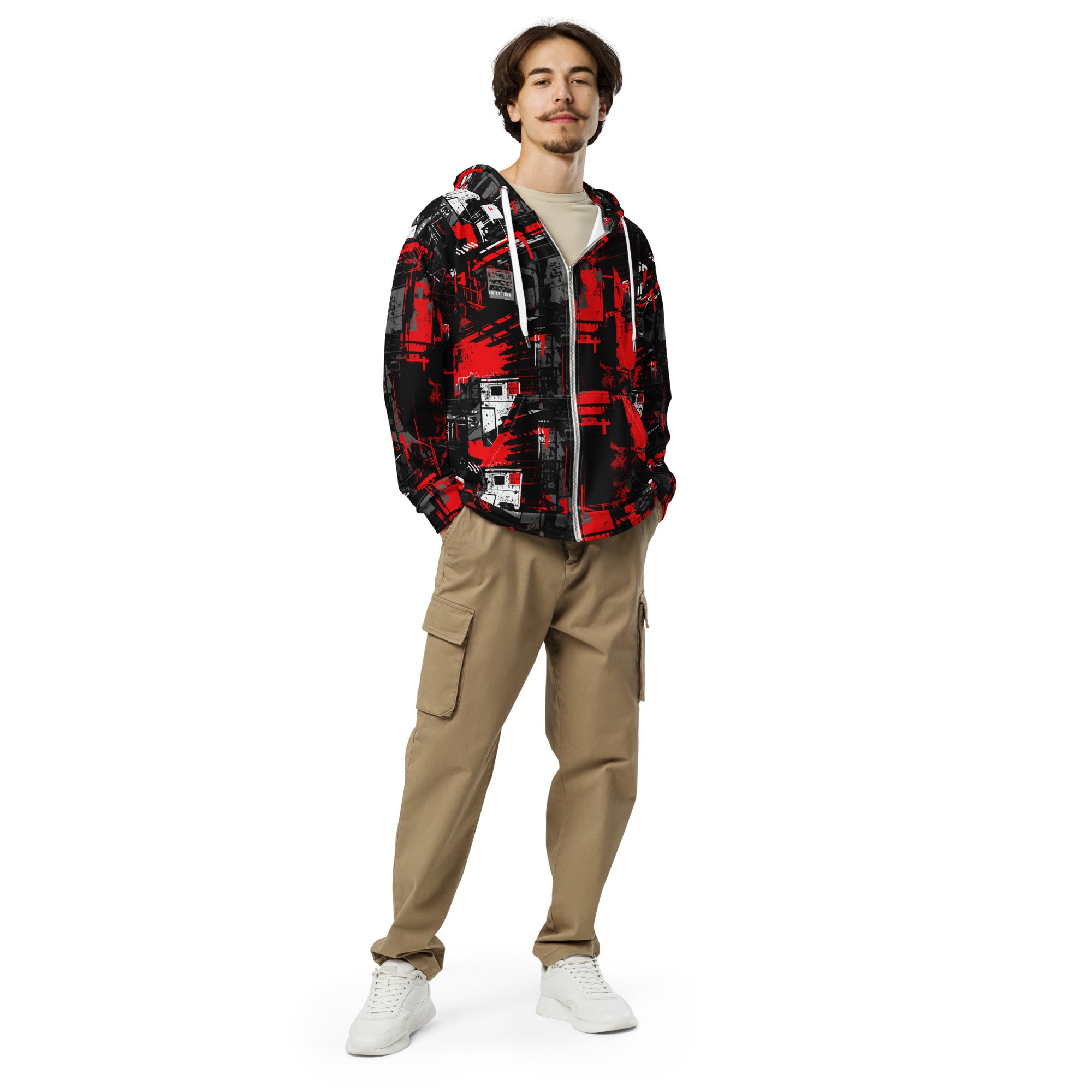 Mens Zip Hoodie - Urban Decay 001 – Soldier Complex