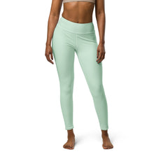 Modern Classic: Women's Solid Color Yoga Pants - Surf Crest Exclusive Leggings Solid Color Tights Womens