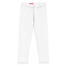 Move with Confidence: Boys' Solid Color Athletic Leggings - Snow