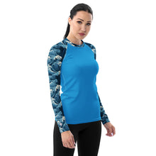 Ocean Surge MotionFit Women's Long Sleeve BJJ Rash Guard