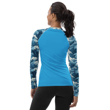 Ocean Surge MotionFit Women's Long Sleeve BJJ Rash Guard