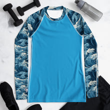 Ocean Surge MotionFit Women's Long Sleeve BJJ Rash Guard