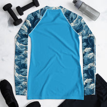 Ocean Surge MotionFit Women's Long Sleeve BJJ Rash Guard