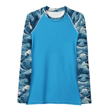 Ocean Surge MotionFit Women's Long Sleeve BJJ Rash Guard