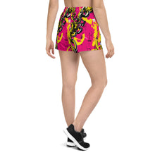 Opulent Performance: Women's Mile After Mile - Golden Chains 001 Exclusive Running Shorts Womens