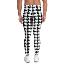 Performance meets Style: Houndstooth Athletic Leggings for Men Athleisure Exclusive Houndstooth Leggings Mens