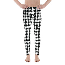 Performance meets Style: Houndstooth Athletic Leggings for Men Athleisure Exclusive Houndstooth Leggings Mens