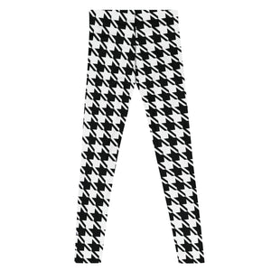 Performance meets Style: Houndstooth Athletic Leggings for Men Athleisure Exclusive Houndstooth Leggings Mens